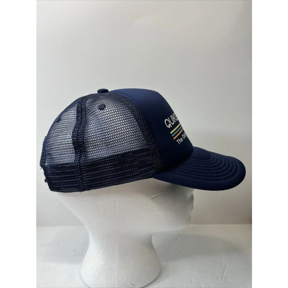 Quiksilver Youth Standards Trucker Hat Cap, Navy Blazer, 55cm Adjustable